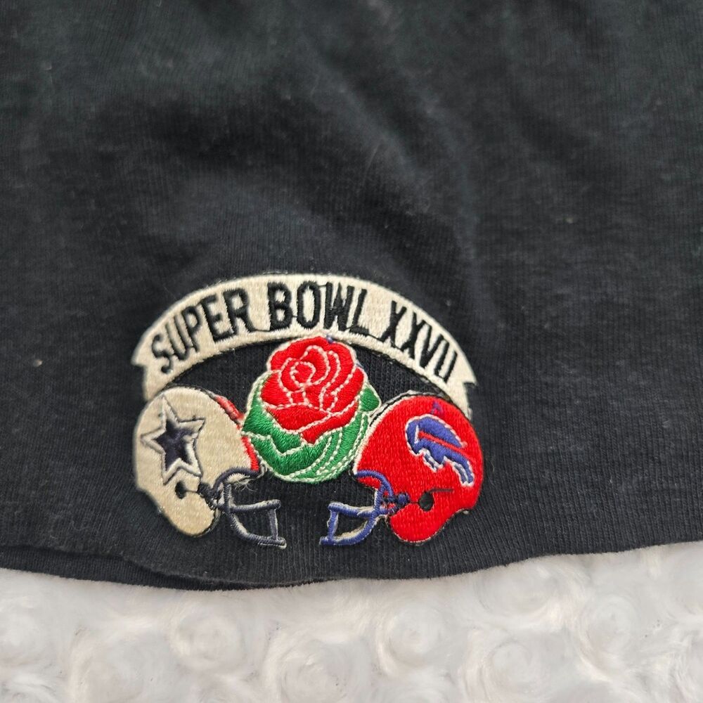 NFL Super Bowl Xxvii Football Headband 1993 Unisex OS Black